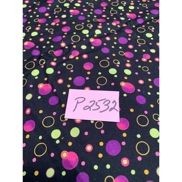 Retro Polka Dot 5/8 yard Cotton Fabric By P&B Textiles 1998 Quilting - Picture 5 of 5